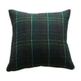 thumbnail image 1 of Luoshdecor Knitted Pillow Covers,18x18 in Stripes Plaid Farmhouse Decorative Throw Pillow Cover,Retro Plaid Tartan Gift for Living Room Couch Bed Sofa, 1 of 6