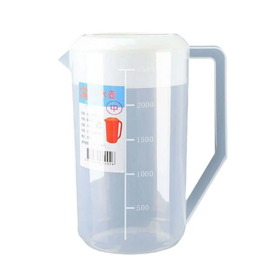 Luoshdecor Large-Capacity Plastic Cold Water Kettle, Beverage Bucket,Household Pitcher with Lid for Drinks & Iced Tea