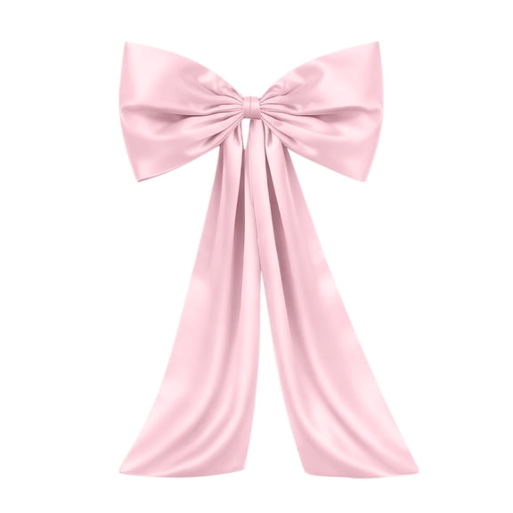 Luoshdecor Large Christmas Bow for Tree Ornament,43.3"x15.8" Coquette Giant Ribbon Bow Tie for Birthday Wedding Home Party Decorations