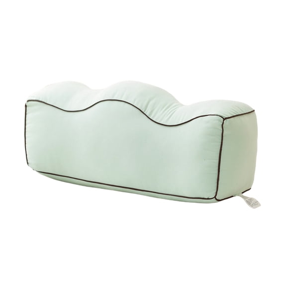 Luoshdecor Leg Pillow with Wave Design,Soft Lumbar and Foot Support Cushion for Sofa/Bed Use,Back Pain Relief