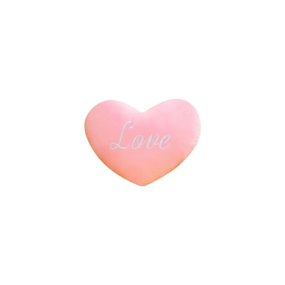 Luoshdecor Love Pillow Heart Shape Cushion,Plush Fluffy Throw Pillows Decorative Back Cushions for Valentine's Day Sofa Bedroom