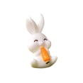 thumbnail image 1 of Luoshdecor Mini Bunny Figurines,Cute Resin Rabbit Miniatures for Cake Toppers, Desk & Car Decorations, 1 of 6