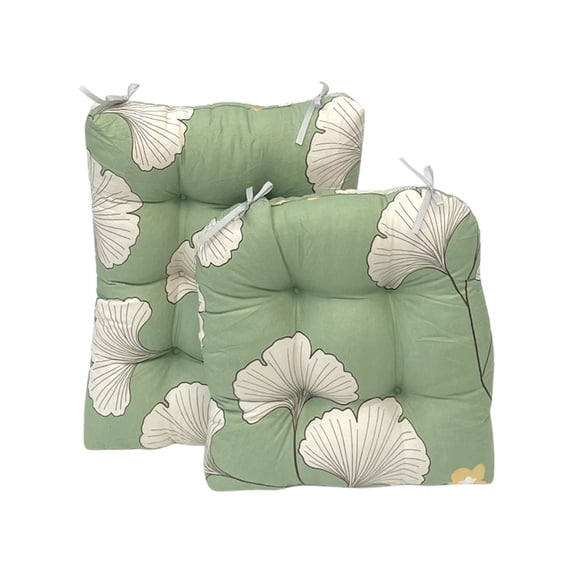 Luoshdecor Outdoor Indoor Rocking Chair Cushion, Patio Furniture Leaf Chair Pad for Porch, Garden Decor