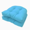 thumbnail image 1 of Luoshdecor Outdoor Seat/Back Chair Cushion Set of 2,Thicken Weather and Fade Resistant Kitchen Seat Cushions,for Garden Home Sofa Couch, 1 of 5