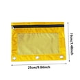 thumbnail image 1 of Luoshdecor Pencil Pouch for 3 Ring Binder,Zipper 3 Ring Binder Pencil Pouch with Clear Window Large Capacity Pen Holder Case Class Office Organizers, 1 of 2