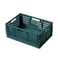 thumbnail image 1 of Luoshdecor Plastic Collapsible Storage Crates,Mesh Basket wtih Handle for Book,Clothing, 1 of 6