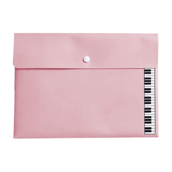 Luoshdecor Plastic File Folder 12"x9" Document Holder Filing Organizer Envelope Folder Case for Home Office College