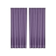 thumbnail image 1 of Luoshdecor Purple Sheer Curtains,52x84 in Lightweight Window Sheer Curtains for Kitchen Bedroom Living Room Sunlight Filtering, 1 of 6