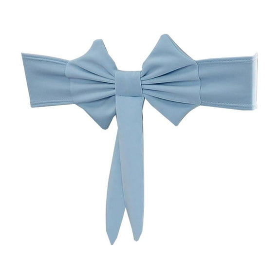 Luoshdecor Satin Chair Bow Sashes,Bows Tie Back Wedding Banquet Party Decoration 15.7 in