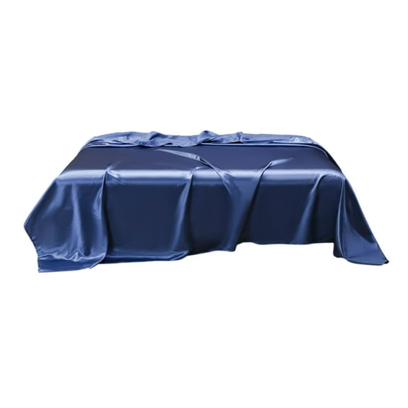 Luoshdecor Satin Duvet Cover King size ,89x102 in ,Microfiber Soft Silky Sheets for Hair and Skin,Similar to Silk Bed Sheets ,for Home Decor,Hotel