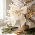 thumbnail image 1 of Luoshdecor Sheer Linen Woven Ribbon,Burlap-Textured,DIY Handmade for Christmas Tree,Gift Box Packaging,Flower Wreath,Tabletop Decor, 1 of 6