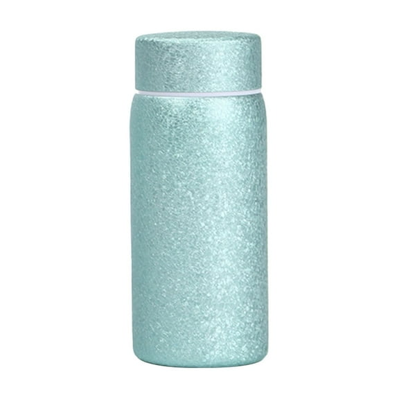 Luoshdecor Small Insulated Bottles with Lid,200ml, Hot Thermo Bottles with Titanium Surface,Portable for Hot Drinks Water Coffee,Tea