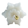 thumbnail image 1 of Luoshdecor Snowflake Christmas Scented Candles,Wax Snowflake Shaped Winter Candles with Mini Bell, for Centerpiece Decorations 3 in, 1 of 6