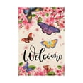 thumbnail image 1 of Luoshdecor Spring Garden Flag,Linen Fragonfly Double Sided Burlap Welcome Yard Flag Outdoor Proch Lawn Decor,17.7x11.8 in, 1 of 6