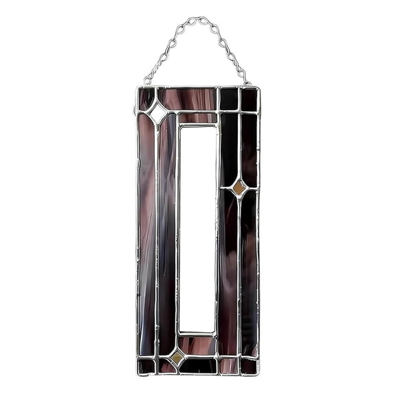 Luoshdecor Stained Glass Photobooth Frame,Acrylic Hanging Photo Strip Frame,for Livingrooom,Bedroom,Decoration