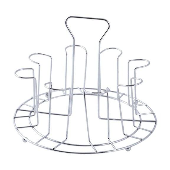 Luoshdecor Stainless Steel Cup Bottle Drying Rack,Mug Glass Bottle Holder for Stand Bottle Dish Drying Kitchen Accessory