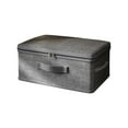 thumbnail image 1 of Luoshdecor Storage Bins with Zipper Lids, Fabric Storage Boxes Baskets Cubes with Handles Collapsible Washable Linen Closet Shelf Clothes Organizer Containers, 1 of 3