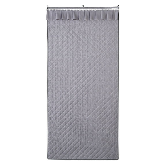 Luoshdecor Thermal Insulated Door Curtain Fits Door, Thicken Single Piece Door Insulation Blanket Cover, Temperature Protection Insulated Doorway Curtain Partition for Cold in Winter