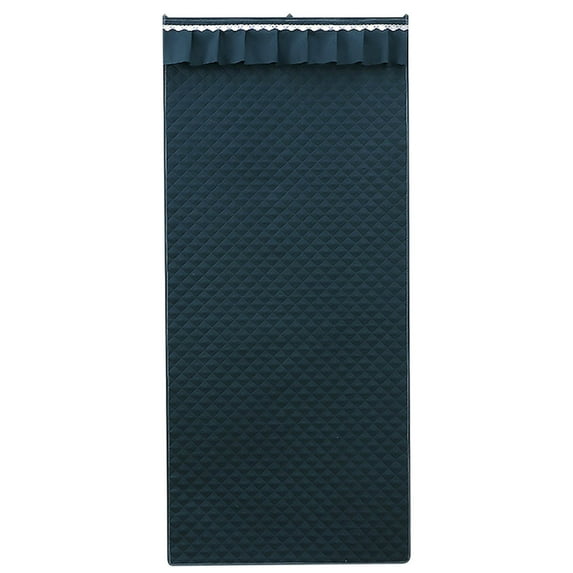 Luoshdecor Thermal Insulated Door Curtain Fits Door, Thicken Single Piece Door Insulation Blanket Cover, Temperature Protection Insulated Doorway Curtain Partition for Cold in Winter