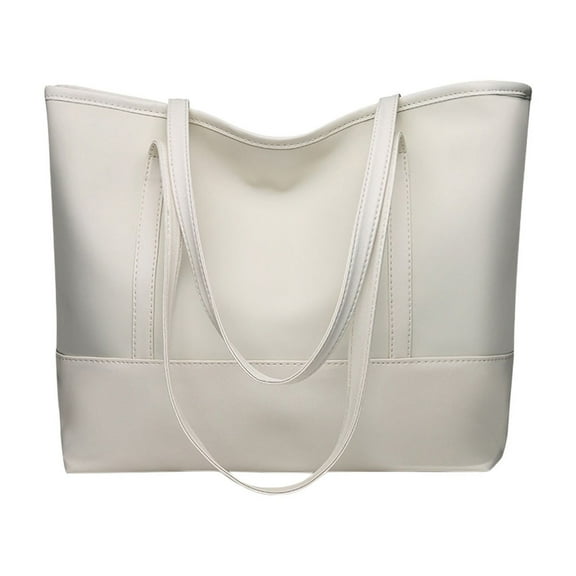 Luoshdecor Tote Bag Zipper Shoulder Bag for Women,Lightweight Oxford Cloth Bag with Zipper for Work College Travel Daily