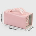 thumbnail image 1 of Luoshdecor Travel Makeup Bag,Travel Makeup Case Large Capacity 4-in-1 Roll-Up Cosmetic Storage with Handle for Women, 1 of 2