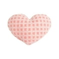 thumbnail image 1 of Luoshdecor Valentines Day Heart Shape Pillows,Love Heart Checked Plush Throw Pillow Cushion for Home Sofa Valentine's Day Decor, 1 of 6