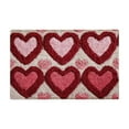 thumbnail image 1 of Luoshdecor Valentines's Day Floor Mat,Love Heart Plush Door Mat，Valentines Daily Decoration for Bathroom Bedroom Living Home, 1 of 6