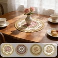 thumbnail image 1 of Luoshdecor Vintage Coasters Vase Mat,Embroidered Flower French Style Crochet Table Mats for Home, Wedding, Tabletop Decoration 6.3 in, 1 of 7