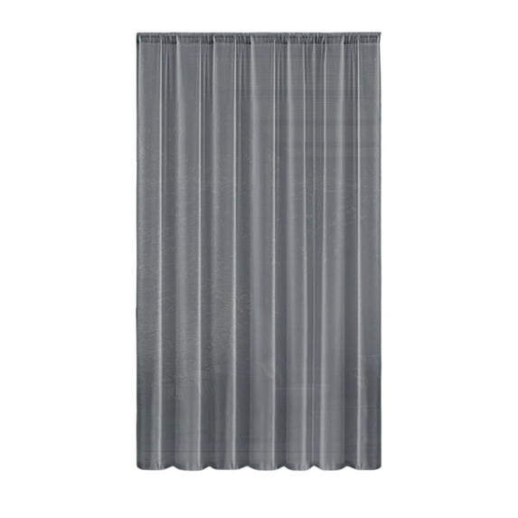 Luoshdecor Waterproof Outdoor Sheer Curtains, Blackout Gazebo Curtain Privacy Protection Outside Drape,52"x83",Gray