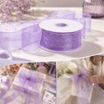 thumbnail image 1 of Luoshdecor Wired Ribbons,for DIY Handmade Bows Crafts, Gift Wrapping and Christmas Party Decoration, 1.5 in x 9.8 Yards, 1 of 7