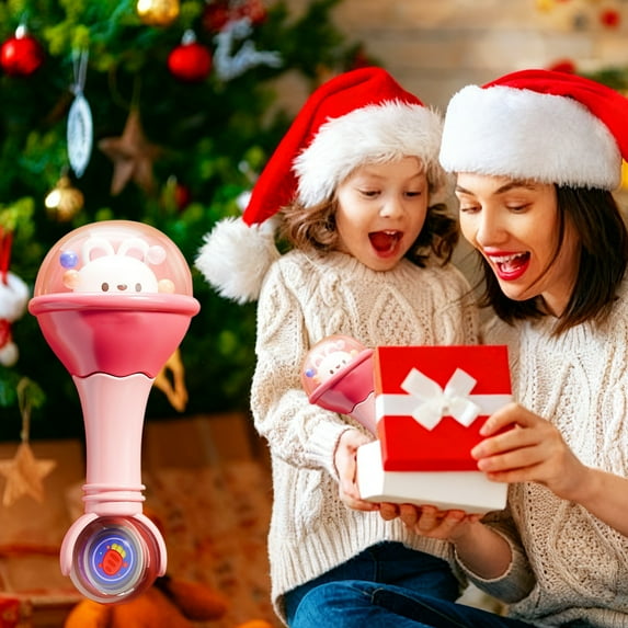 Luoshdecor Educational Handheld Rattle with Bell for Newborns and Boy Girl,Early Learning Grasp for Boys Girl