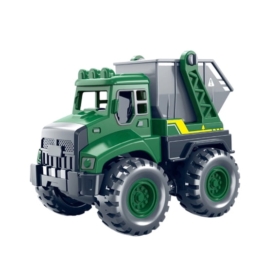 Luoshdecor Garbage Truck Car Toy for Ages Kids 3+,Plastic Truck Car Modle with Giant Wheel,Toddler Birthday Gift Toys