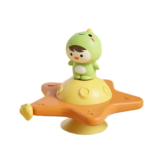 Luoshdecor Suction Cup Spinner Toys,Cute Spinning Sensory Toy for Toddlers 12-18 Months - First Birthday Gifts