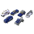 Luoshungang City Team Real Metal Classic Bag 6 Collectible Die Cars 1