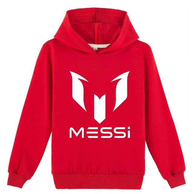 Luoshuui Messi Hoodie for Kids - Cool & Comfy Sweatshirt for Boys and