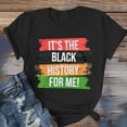 thumbnail image 1 of Luowei Women's Black Graphic Tee - Cute Casual Short Sleeve T-Shirt, Black, L, 1 of 4