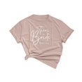 thumbnail image 1 of Luowei Women's Bride & Bridesmaid T-Shirt Set - Hen Party Tee, Pink, L, 1 of 2