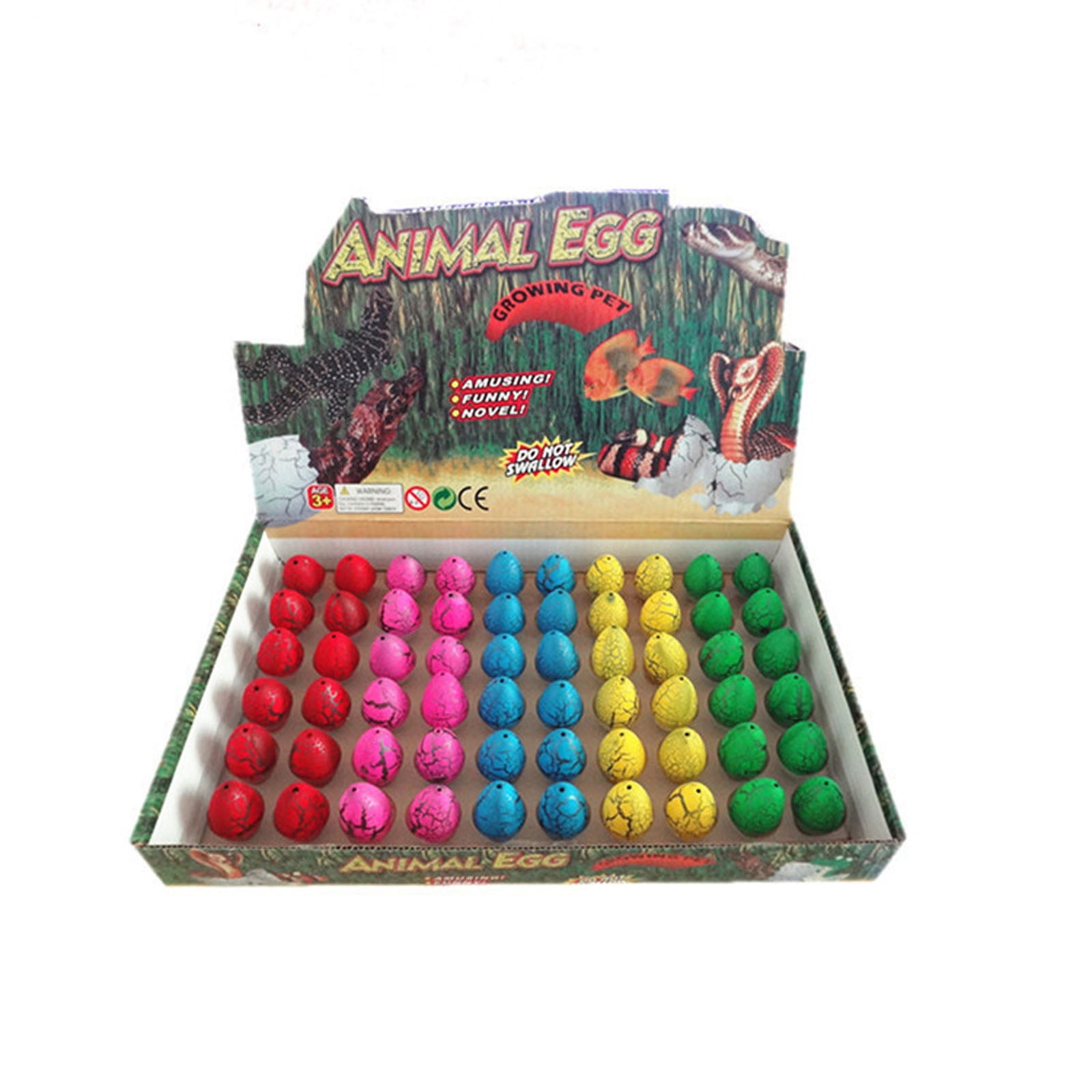 Luoyaxxxxx Children's Puzzle Trumpet Color Cracked Dinosaur Egg Bubble