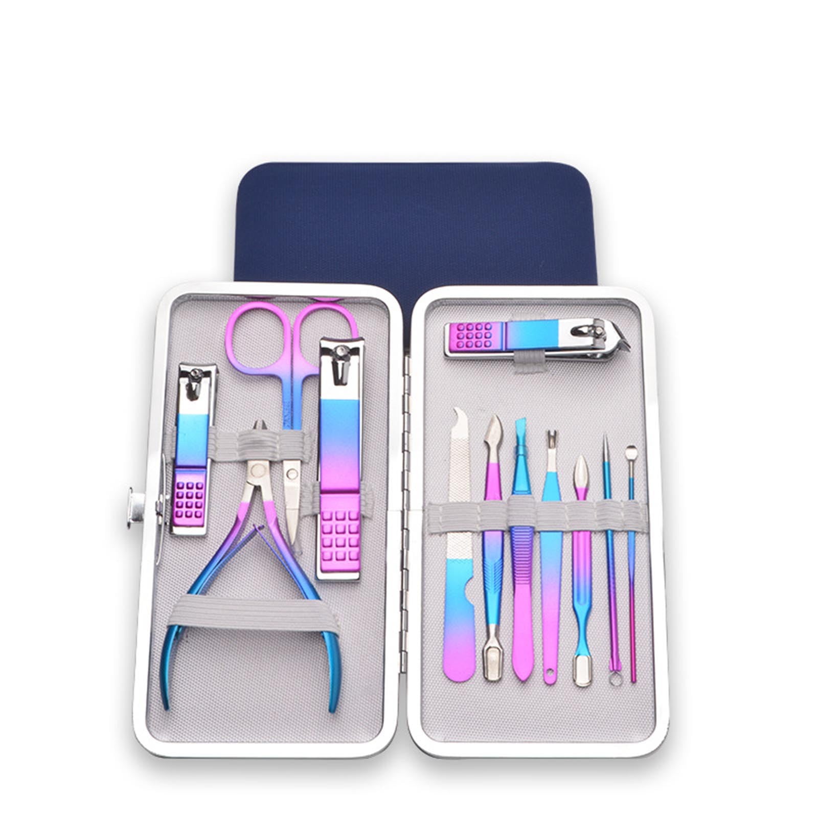 Luoyaxxxxx Finger And Toenail Set Manicure Pedicure Set Stainless Steel