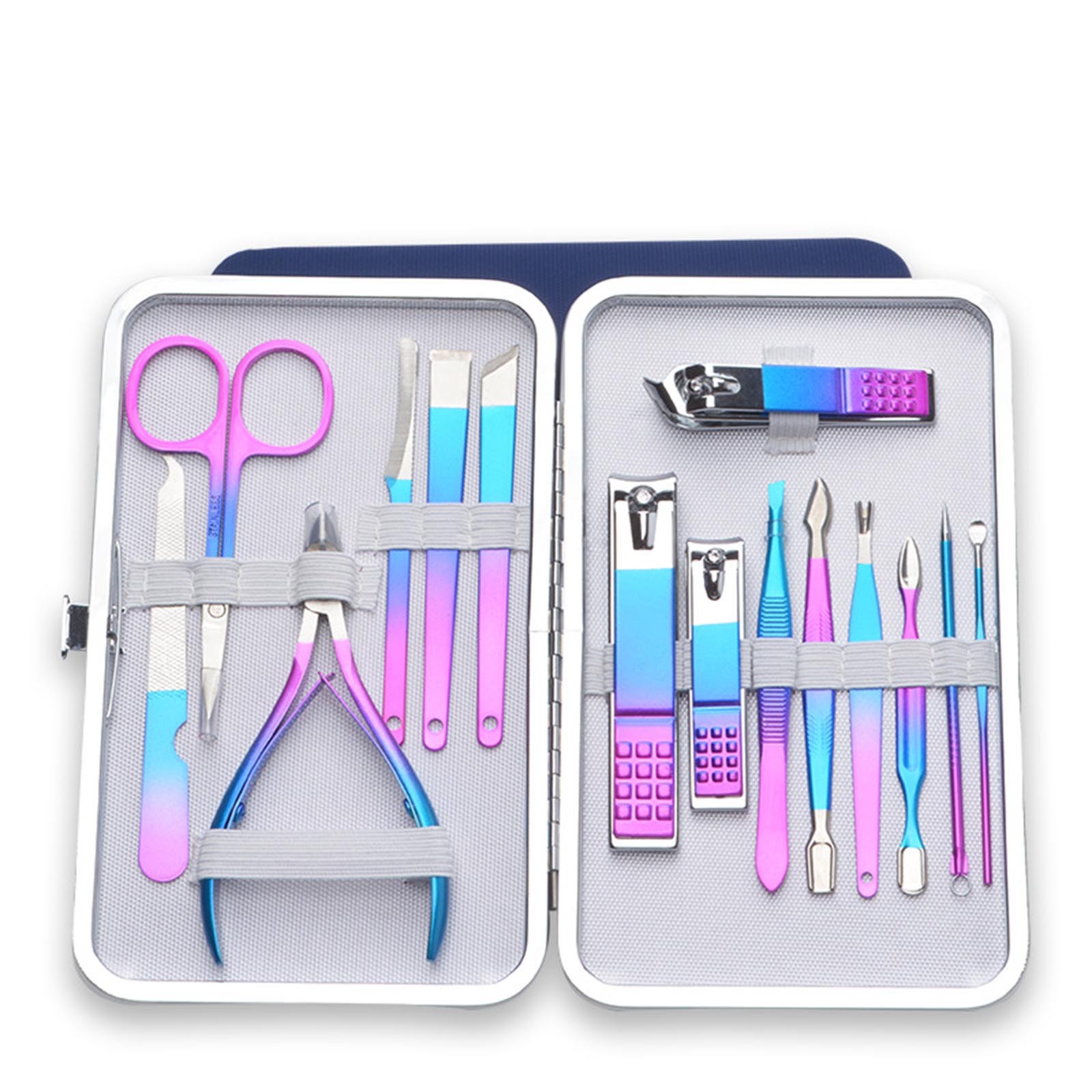 Luoyaxxxxx Finger And Toenail Set Manicure Pedicure Set Stainless Steel