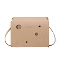 thumbnail image 1 of Luoyaxxxxx Women Messenger Bag New Pattern Fashion Simple Solid Adjustable Strap Buckle Shoulder Bag Coloring Messenger Bag, 1 of 5