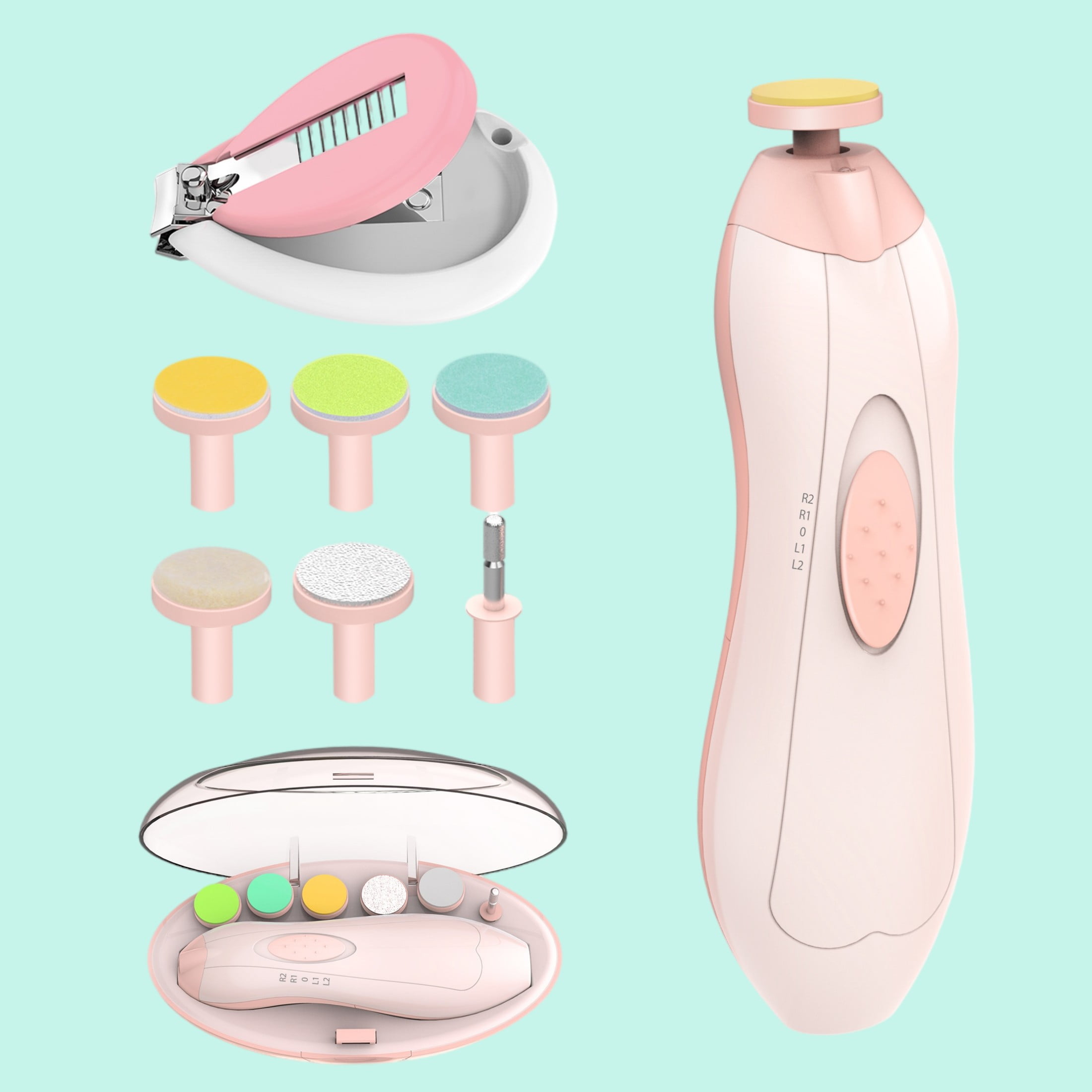 Multicolor Baby Nail Clippers with Light, Electric Baby Nail Trimmer at Rs  170/piece in Surat
