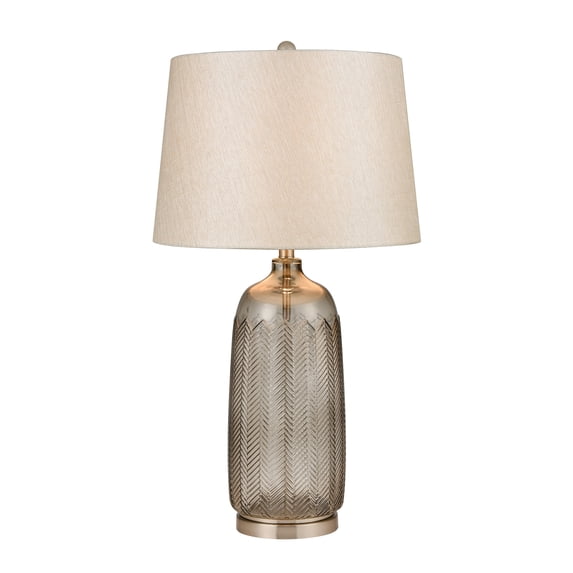 Lupin 31'' High 1-Light Table Lamp - Smoke Gray