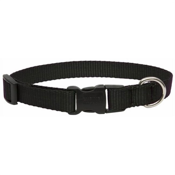 Lupine 27502 Adjustable Dog Collar, 13"22", Black