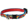 Lupine Collars And Leads Lollipop Rainbow Cat Collar With Bell