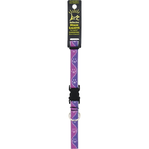 Lupine Inc. Lupine Reflective Thread Dog Collar - Single Pack