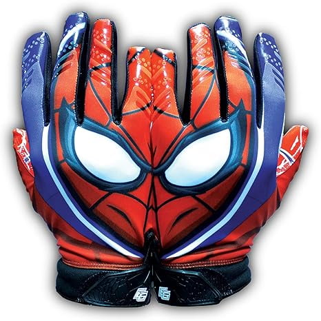 Lupine Football Gloves Tacky Grip Skin Tight Pro Elite Super Sticky Receiver 1-Pack Youth XS-S