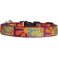 thumbnail image 1 of LupinePet Originals 3/4" Crazy Daisy 13-22" Adjustable Collar for Medium and Larger Dogs, 1 of 3