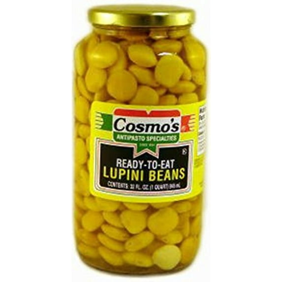 Lupini Beans, (1) 32 oz. Jar