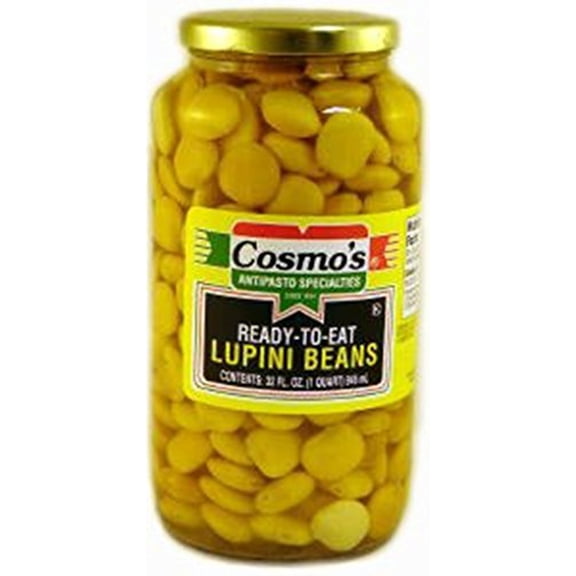Lupini Beans, (1) 32 oz. Jar